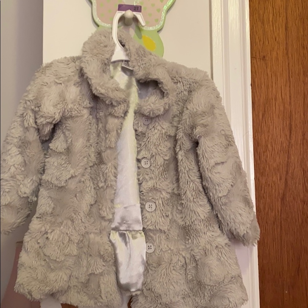 Toddler Formal Fluffy Jacket